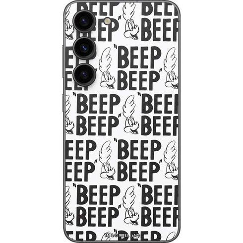 Looney Tunes Road Runner Beep Grid Galaxy S23 Skin