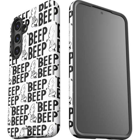 Looney Tunes Road Runner Beep Grid Galaxy S24 Plus Impact Case