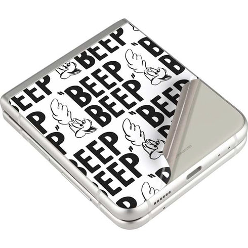 Looney Tunes Road Runner Beep Grid Galaxy Z Flip3 5G Skin