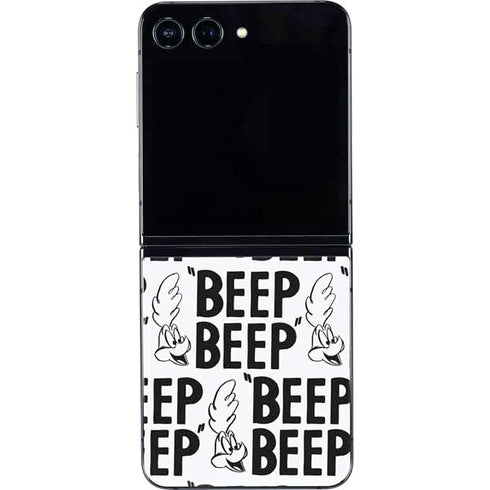 Looney Tunes Road Runner Beep Grid Galaxy Z Flip5 5G Skin