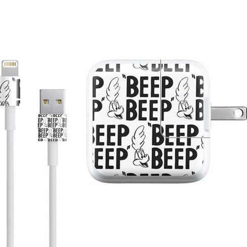 Looney Tunes Road Runner Beep Grid iPad Charger (10W USB) Skin