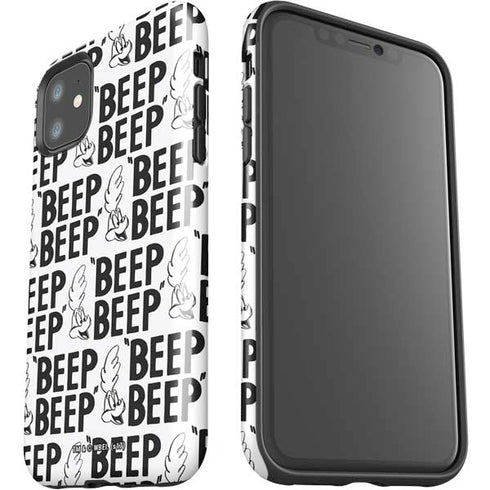 Looney Tunes Road Runner Beep Grid iPhone 11 Impact Case