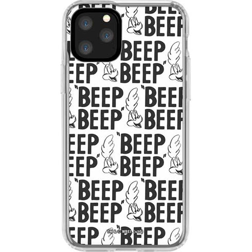 Looney Tunes Road Runner Beep Grid iPhone 11 Pro Clear Case