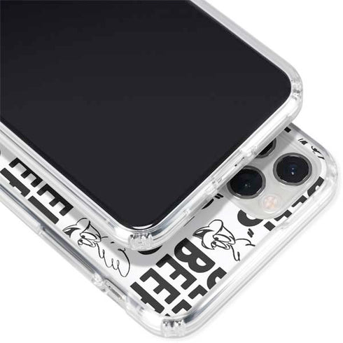 Looney Tunes Road Runner Beep Grid iPhone 11 Pro Clear Case