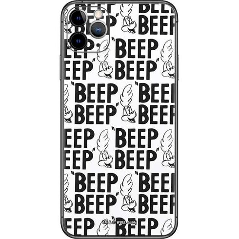 Looney Tunes Road Runner Beep Grid iPhone 11 Pro Max Skin