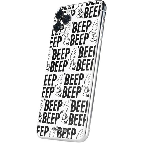 Looney Tunes Road Runner Beep Grid iPhone 11 Pro Max Skin
