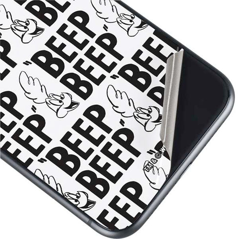 Looney Tunes Road Runner Beep Grid iPhone 11 Skin