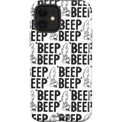Looney Tunes Road Runner Beep Grid iPhone 12 Impact Case