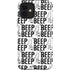 Looney Tunes Road Runner Beep Grid iPhone 12 Impact Case