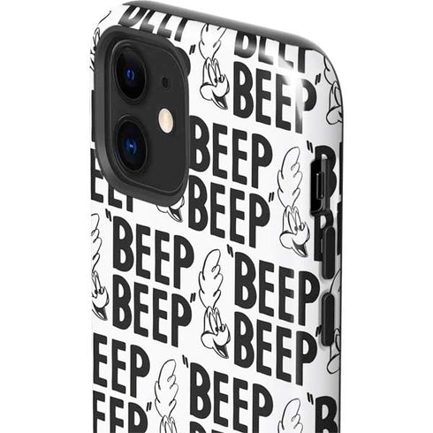 Looney Tunes Road Runner Beep Grid iPhone 12 Impact Case