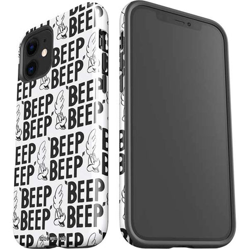Looney Tunes Road Runner Beep Grid iPhone 12 Impact Case