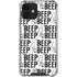 Looney Tunes Road Runner Beep Grid iPhone 12 Mini Clear Case