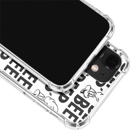 Looney Tunes Road Runner Beep Grid iPhone 12 Mini Clear Case