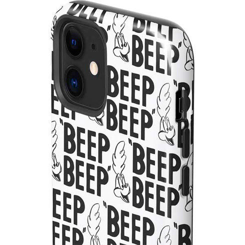 Looney Tunes Road Runner Beep Grid iPhone 12 Mini Impact Case