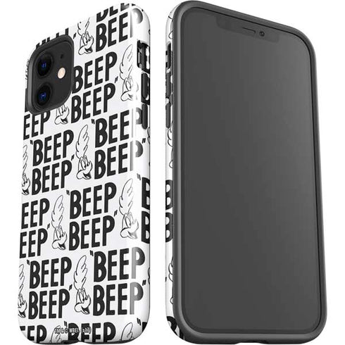 Looney Tunes Road Runner Beep Grid iPhone 12 Mini Impact Case