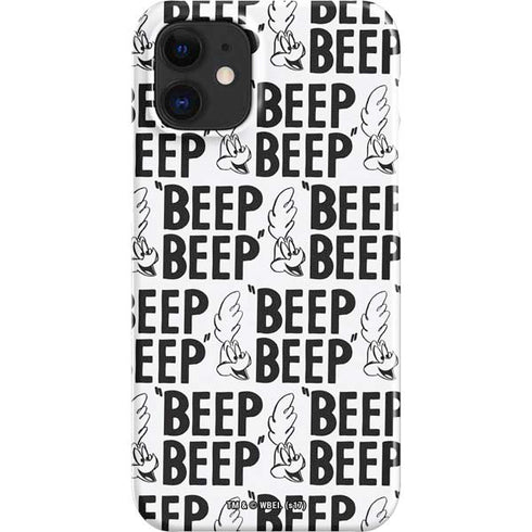 Looney Tunes Road Runner Beep Grid iPhone 12 Mini Lite Case