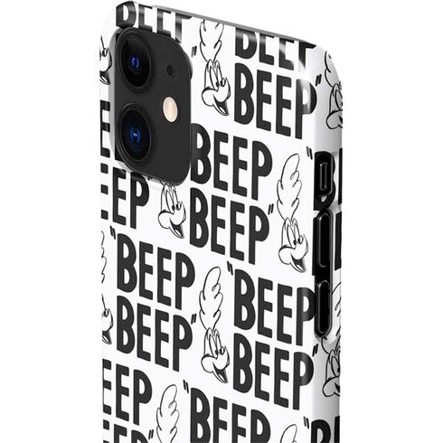 Looney Tunes Road Runner Beep Grid iPhone 12 Mini Lite Case