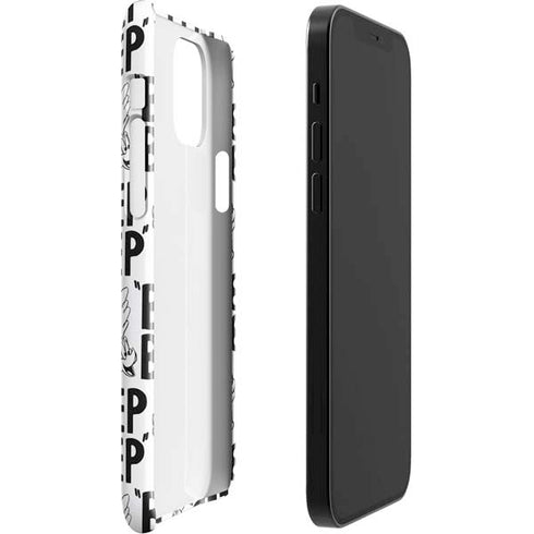 Looney Tunes Road Runner Beep Grid iPhone 12 Mini Lite Case