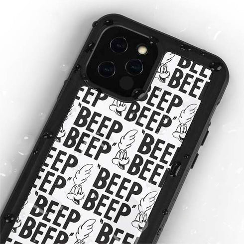 Looney Tunes Road Runner Beep Grid iPhone 12 Pro Max Waterproof Case