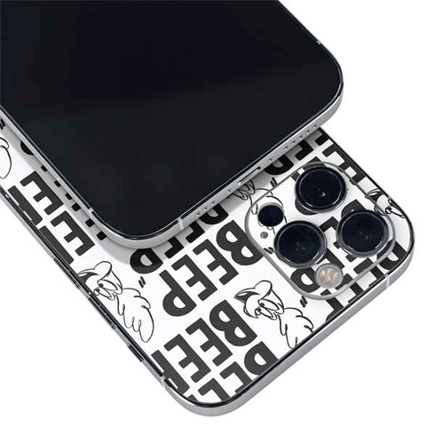 Looney Tunes Road Runner Beep Grid iPhone 12 Pro Skin