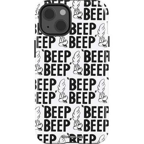 Looney Tunes Road Runner Beep Grid iPhone 13 Impact Case