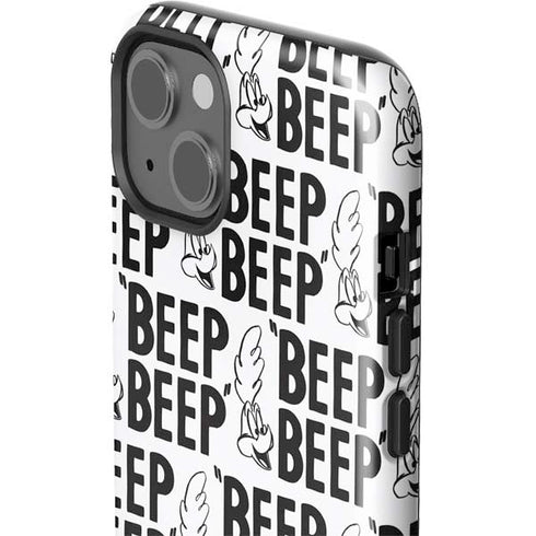 Looney Tunes Road Runner Beep Grid iPhone 13 Impact Case