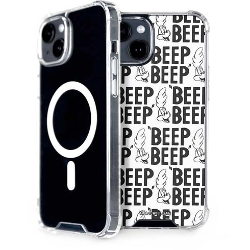 Looney Tunes Road Runner Beep Grid iPhone 13 MagSafe Case