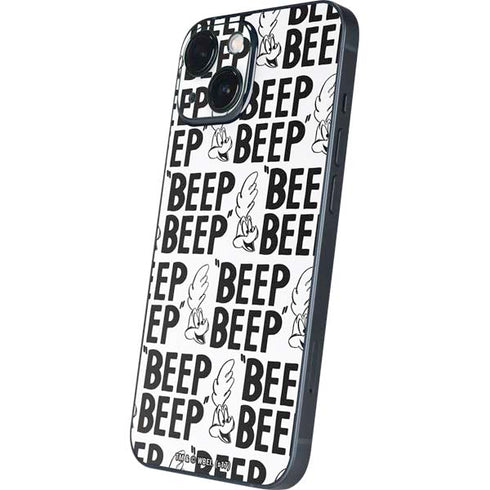 Looney Tunes Road Runner Beep Grid iPhone 13 Mini Skin