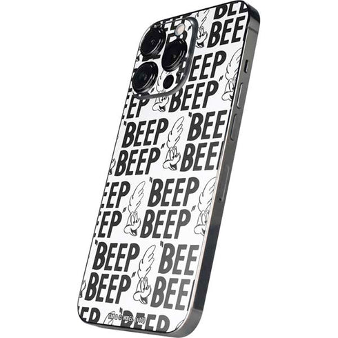 Looney Tunes Road Runner Beep Grid iPhone 13 Pro Skin