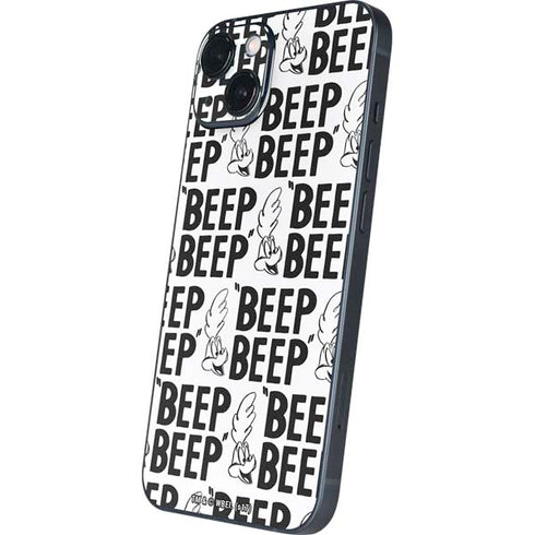 Looney Tunes Road Runner Beep Grid iPhone 13 Skin