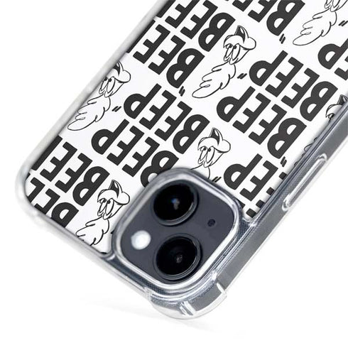 Looney Tunes Road Runner Beep Grid iPhone 15 MagSafe Case