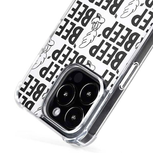 Looney Tunes Road Runner Beep Grid iPhone 15 Pro MagSafe Case