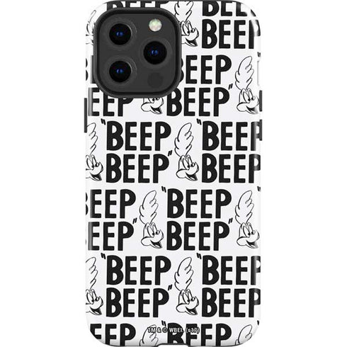Looney Tunes Road Runner Beep Grid iPhone 14 Pro Max Impact Case