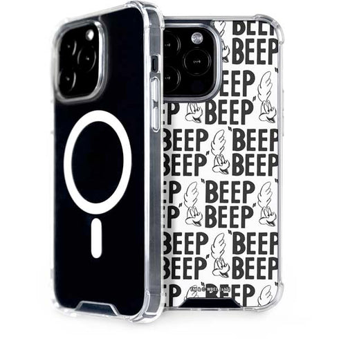 Looney Tunes Road Runner Beep Grid iPhone 15 Pro Max MagSafe Case