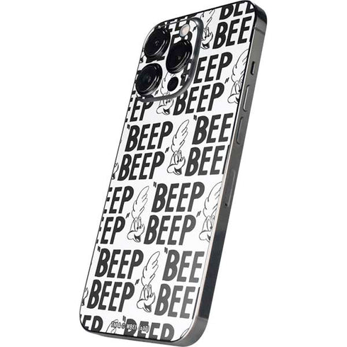 Looney Tunes Road Runner Beep Grid iPhone 14 Pro Max Skin
