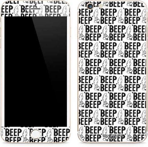 Looney Tunes Road Runner Beep Grid iPhone 6/6s Plus Skin