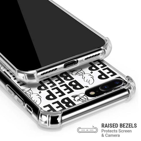 Looney Tunes Road Runner Beep Grid iPhone 7/8 Plus Clear Case