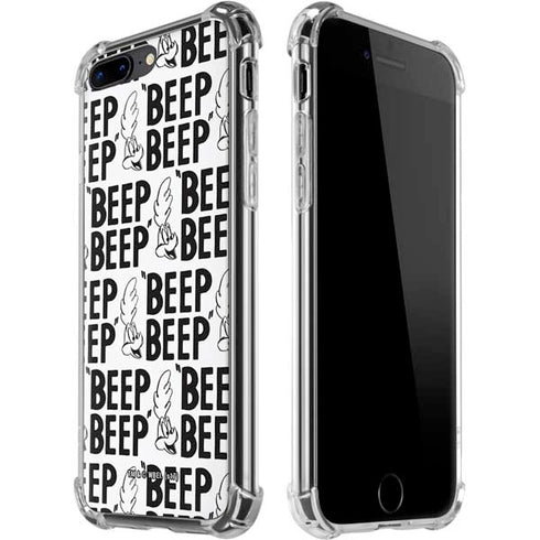 Looney Tunes Road Runner Beep Grid iPhone 7/8 Plus Clear Case