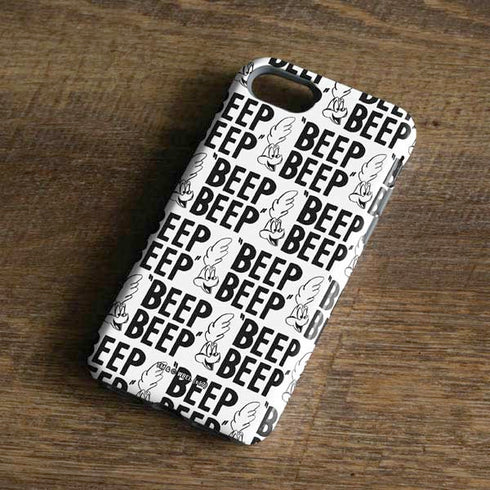 Looney Tunes Road Runner Beep Grid iPhone 8 Pro Case