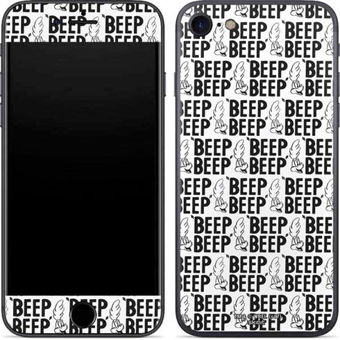 Looney Tunes Road Runner Beep Grid iPhone 8 Skin