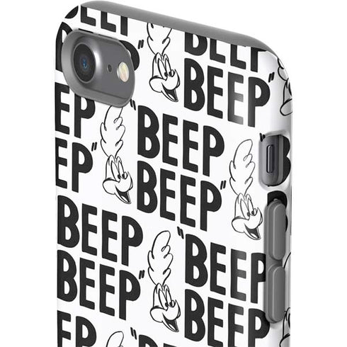 Looney Tunes Road Runner Beep Grid iPhone SE (2nd & 3rd Gen) Pro Case