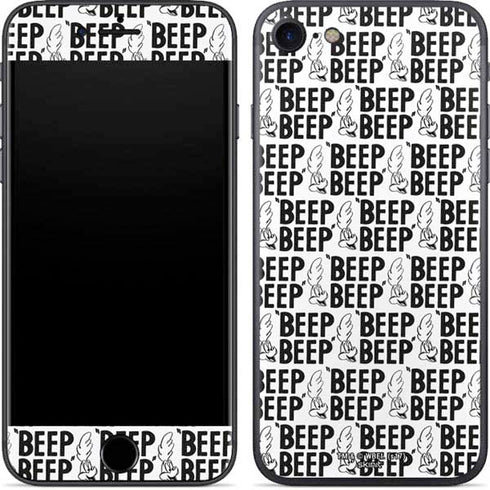 Looney Tunes Road Runner Beep Grid iPhone SE (2nd & 3rd Gen) Skin