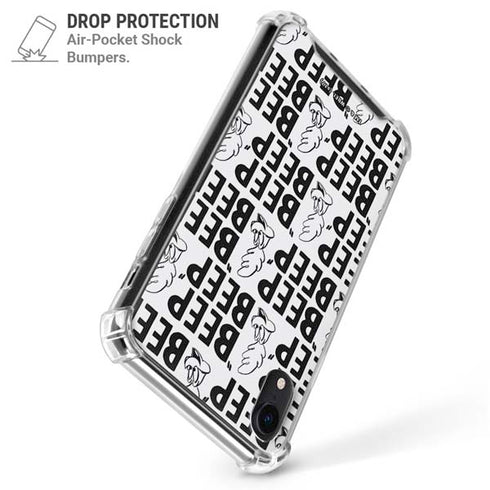 Looney Tunes Road Runner Beep Grid iPhone XR Clear Case