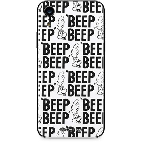 Looney Tunes Road Runner Beep Grid iPhone XR Skin