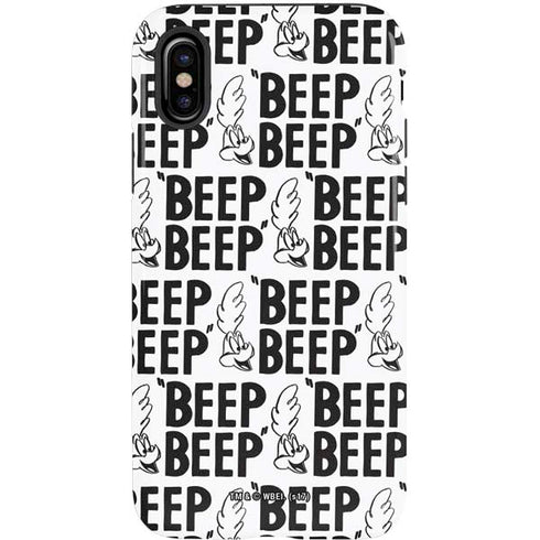 Looney Tunes Road Runner Beep Grid iPhone XS Pro Case
