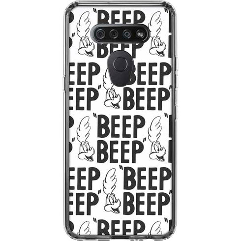 Looney Tunes Road Runner Beep Grid LG K51/Q51 Clear Case