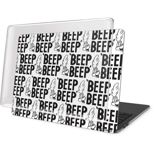Looney Tunes Road Runner Beep Grid MacBook Pro 15in (2016-19) Case plus Skin