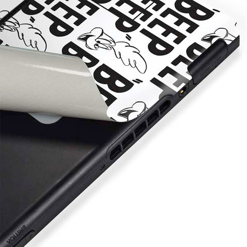 Looney Tunes Road Runner Beep Grid Nintendo Switch Bundle Skin