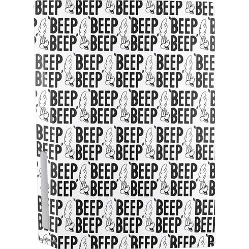 Looney Tunes Road Runner Beep Grid PS5 Bundle Skin