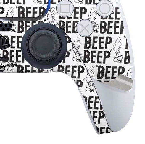 Looney Tunes Road Runner Beep Grid PS5 Bundle Skin